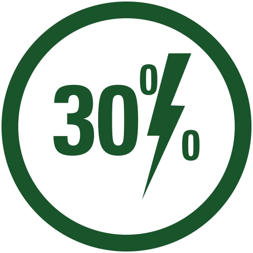 30% Extra Current Boost